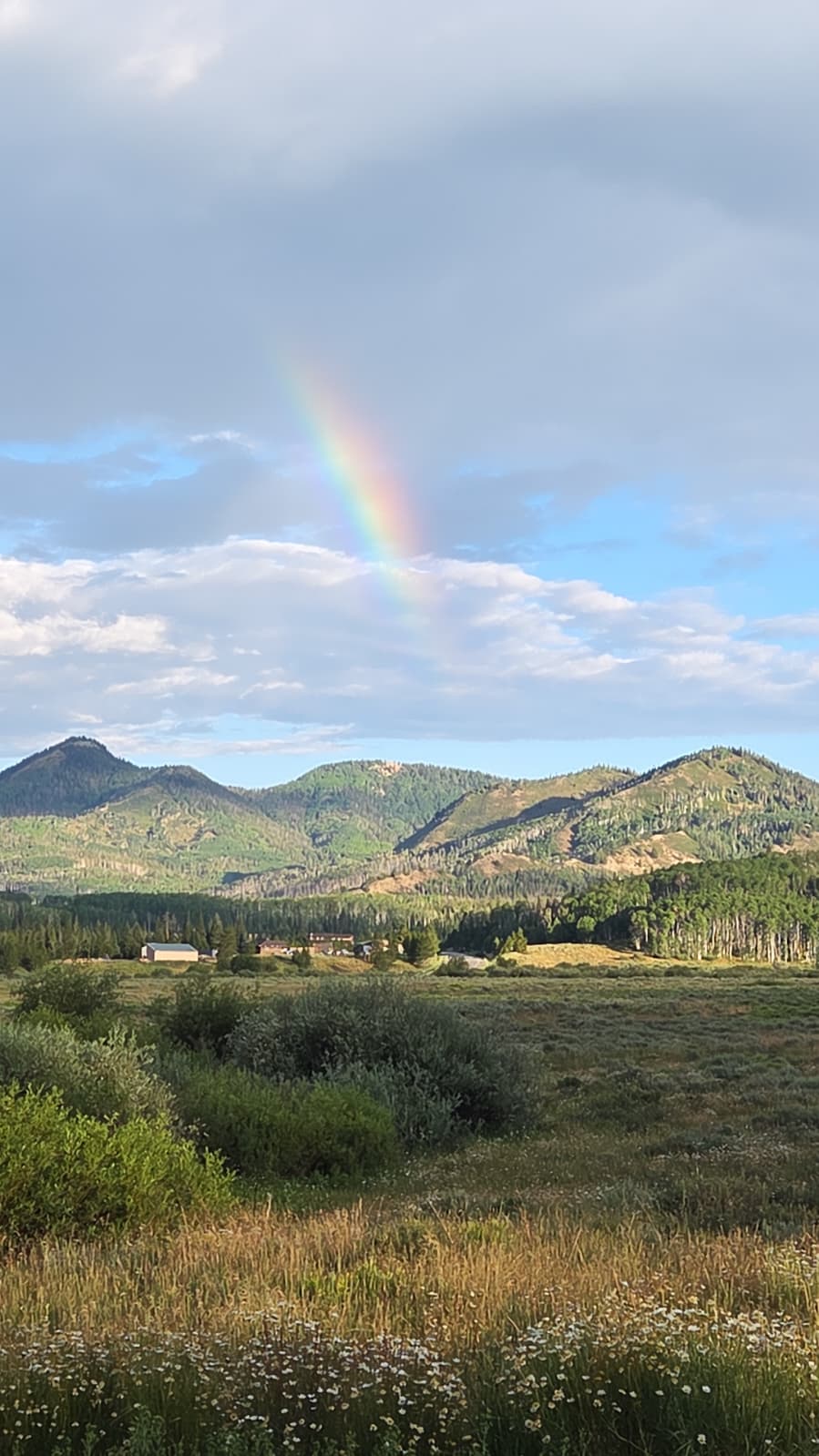Northwest Colorado mountain valley